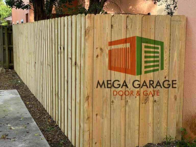 Wood Fence Installation