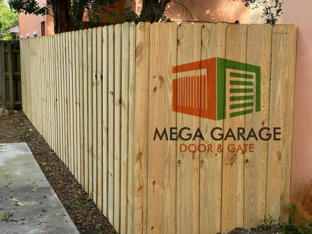 Wood Fence Installation