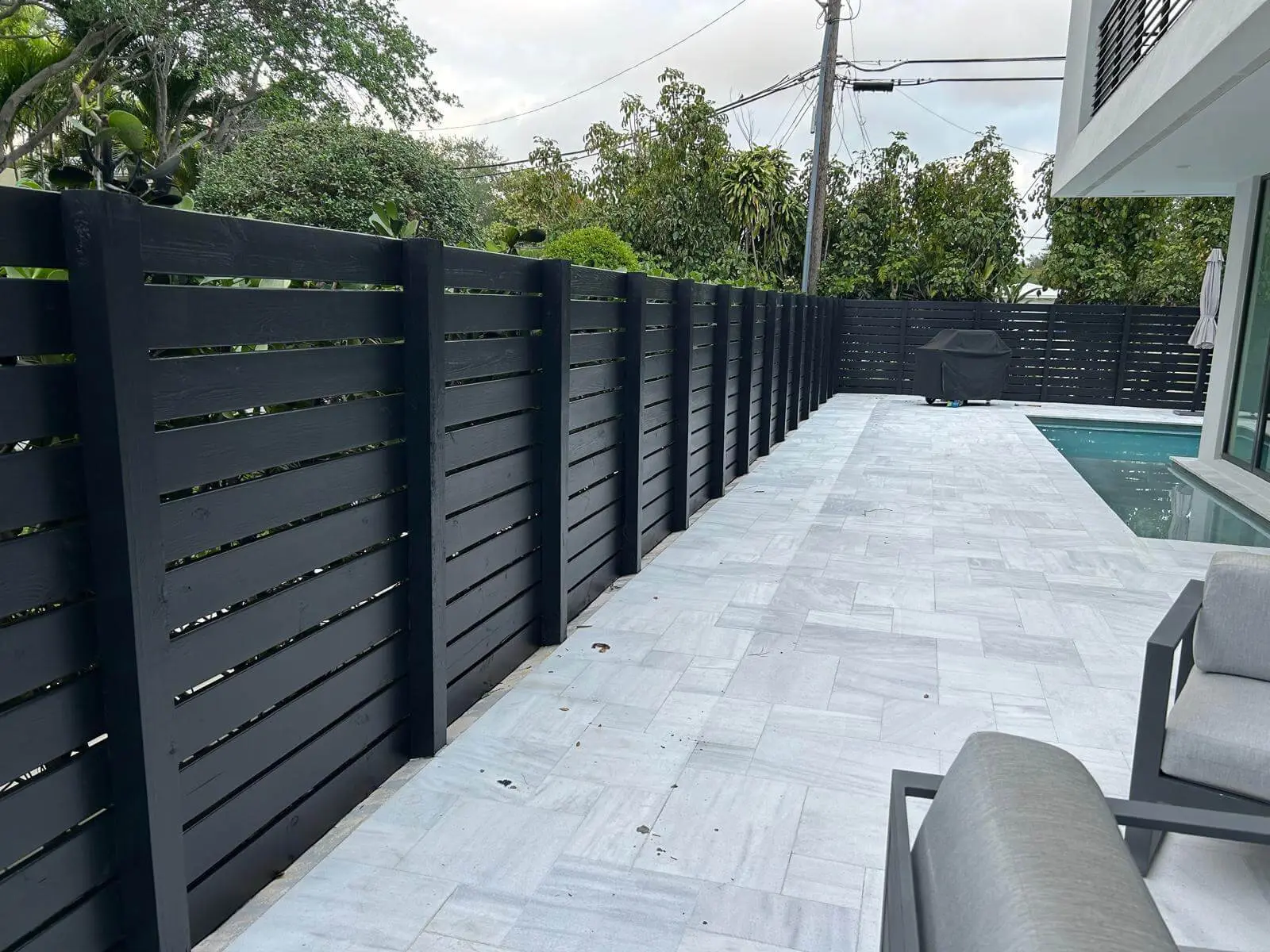 pool gate installation